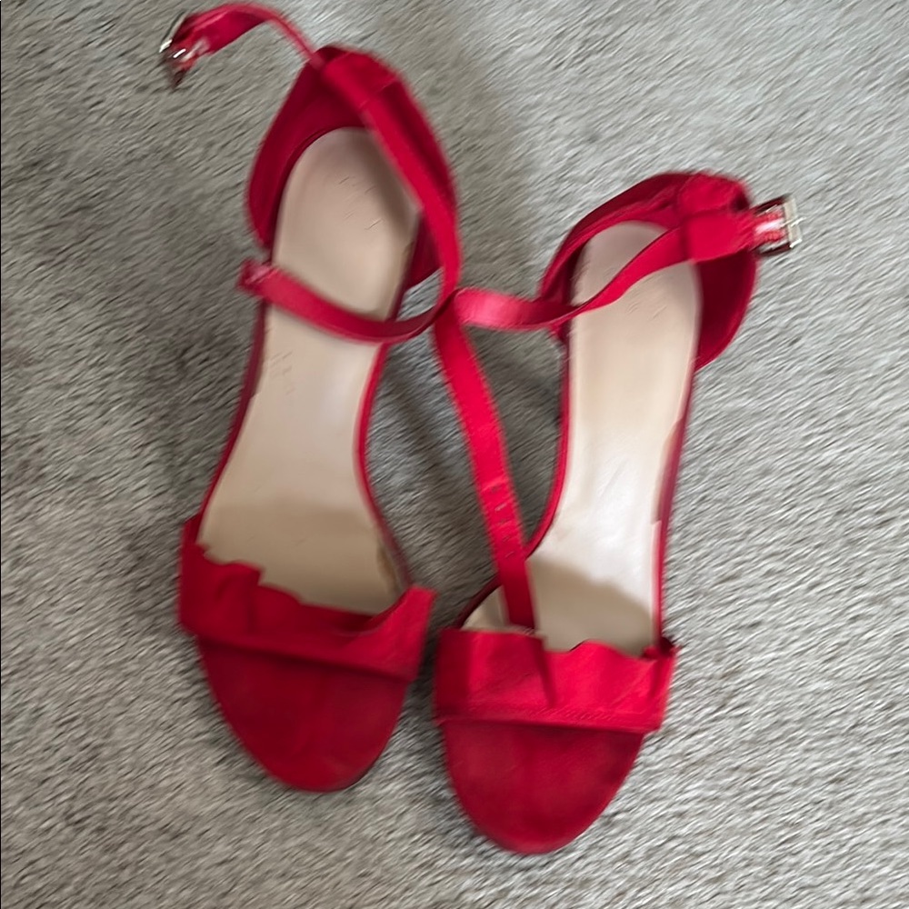 Elegant Red Women's Sandals